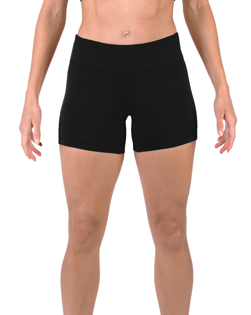 Short de running Noir pour Femme - Bergerac Athletique Club Short de running Noir pour Femme - Bergerac Athletique Club